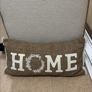 Brown HOME Decorative Pillow